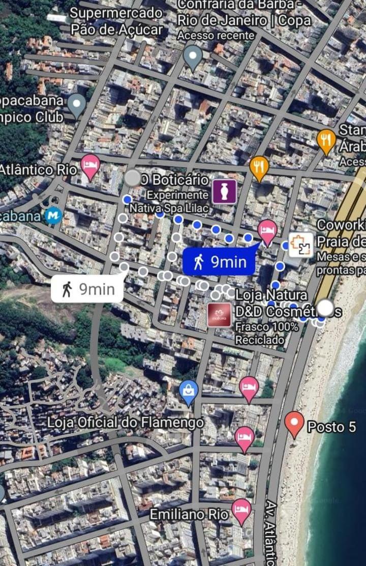 Apartamento Copacabana: Aconchego, Conforto, Privacidade Rio de Janeiro Bagian luar foto